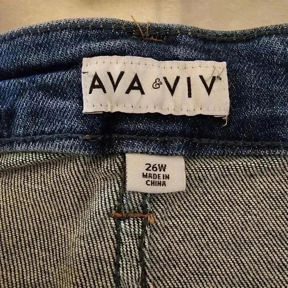 ♥Ava & Viv denim shorts - Picture 7 of 8